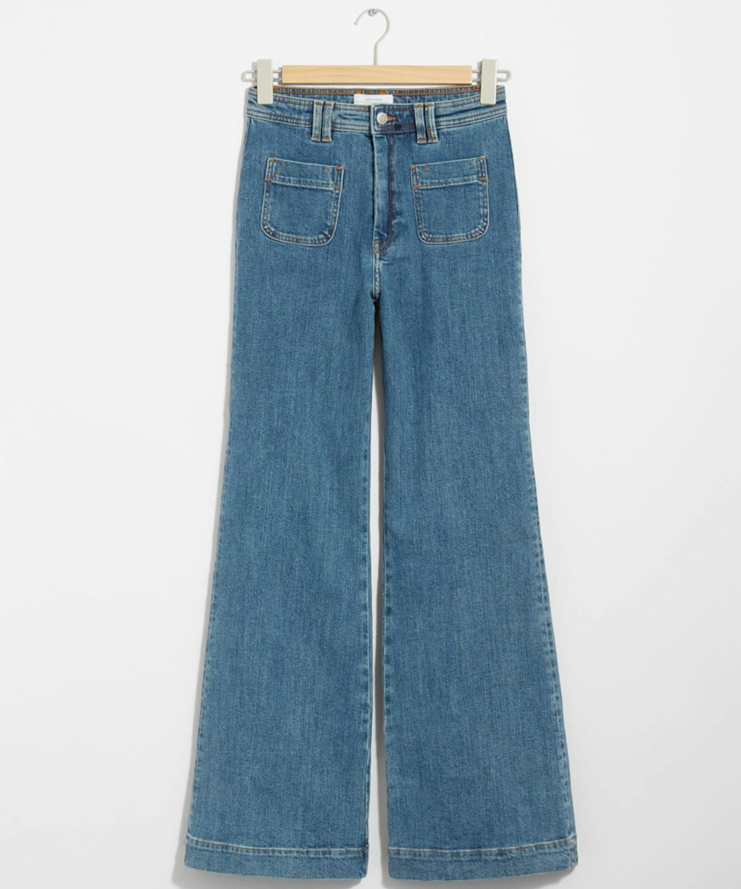 & Other Stories High-Waist Flared Jeans