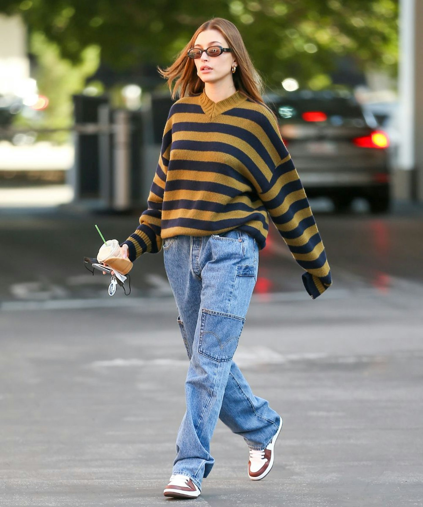 best cargo jeans Hailey bieber