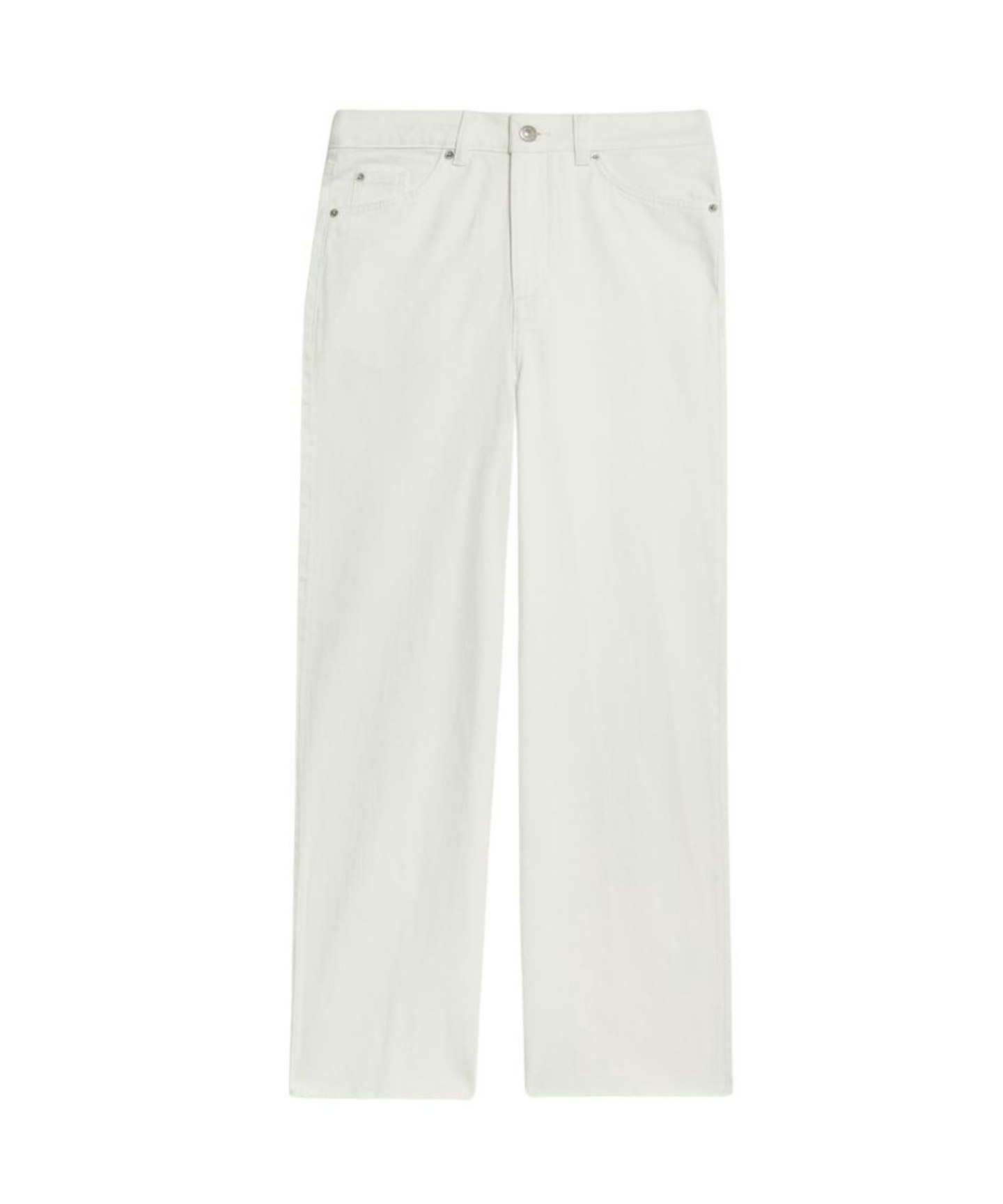 M&S, Wide Leg Cropped Jeans