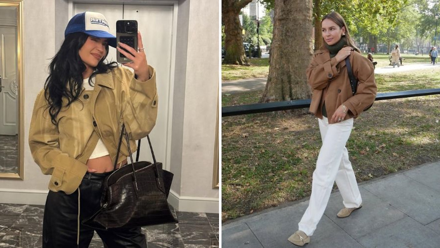 Best Cropped Trench Coats Hero