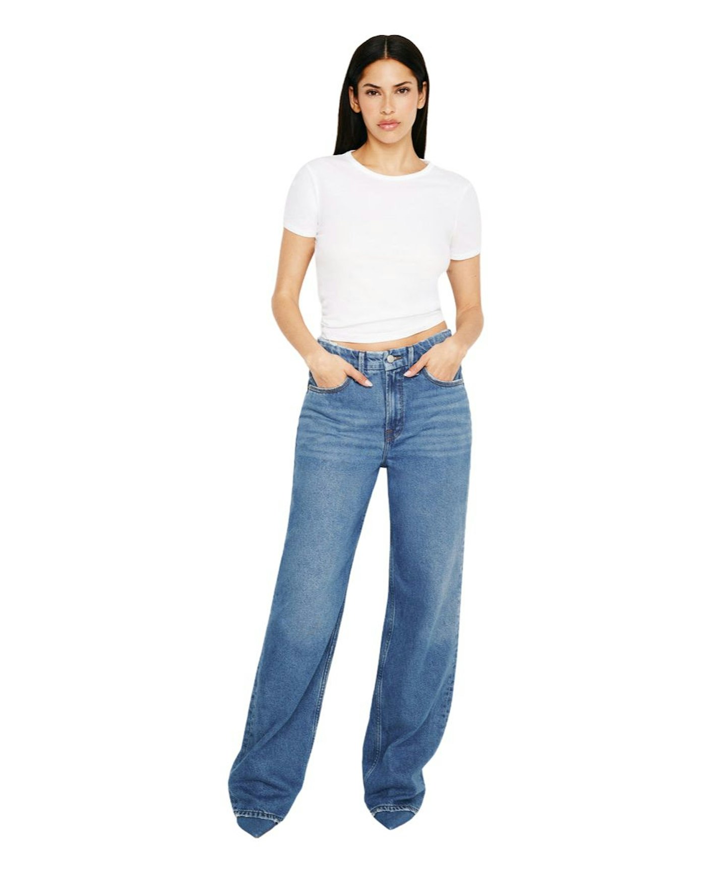 Good American, Good '90s Relaxed Jeans