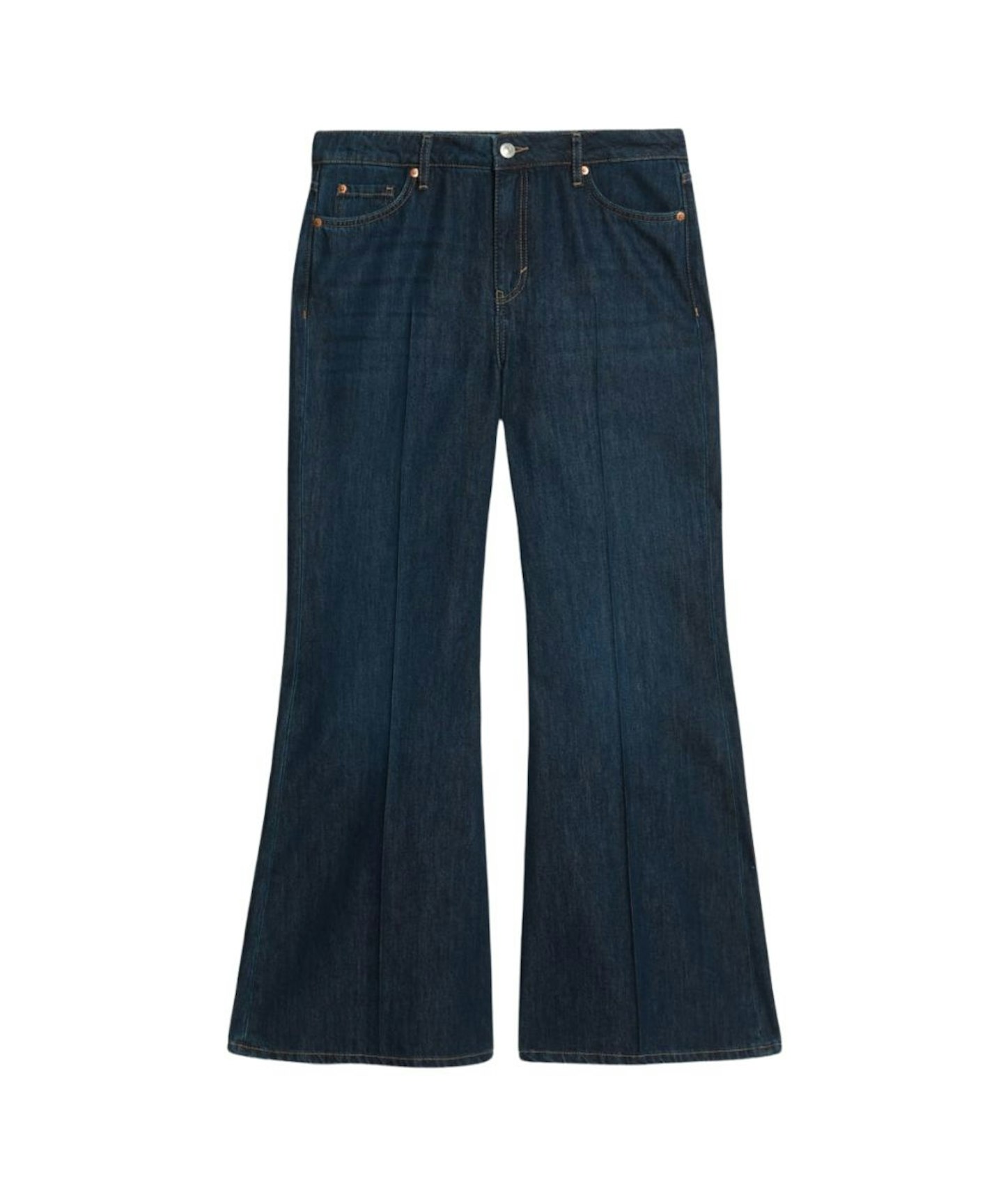 M&S, Mid Rise Flared Jeans