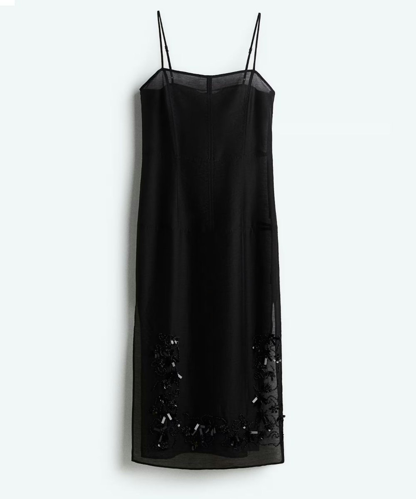 Sheer Embellished Dress