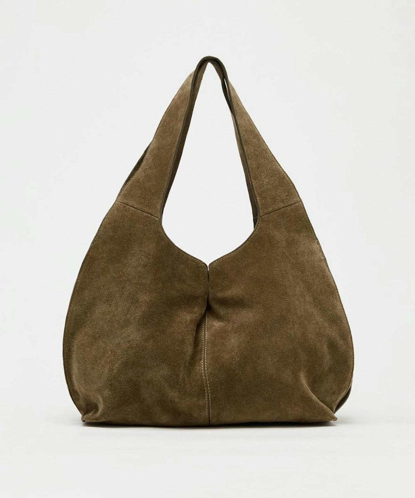 Suede Shoulder Bag