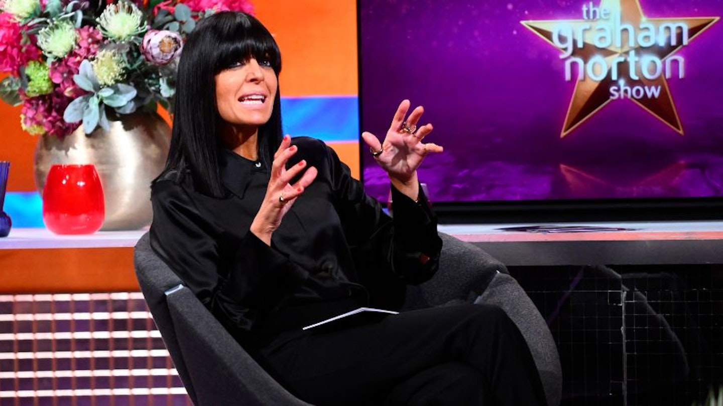 Claudia Winkleman Reiss Silk Shirt Hero