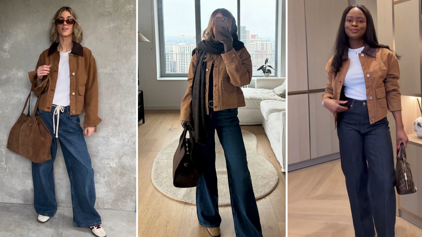 marks spencer cropped barn jacket