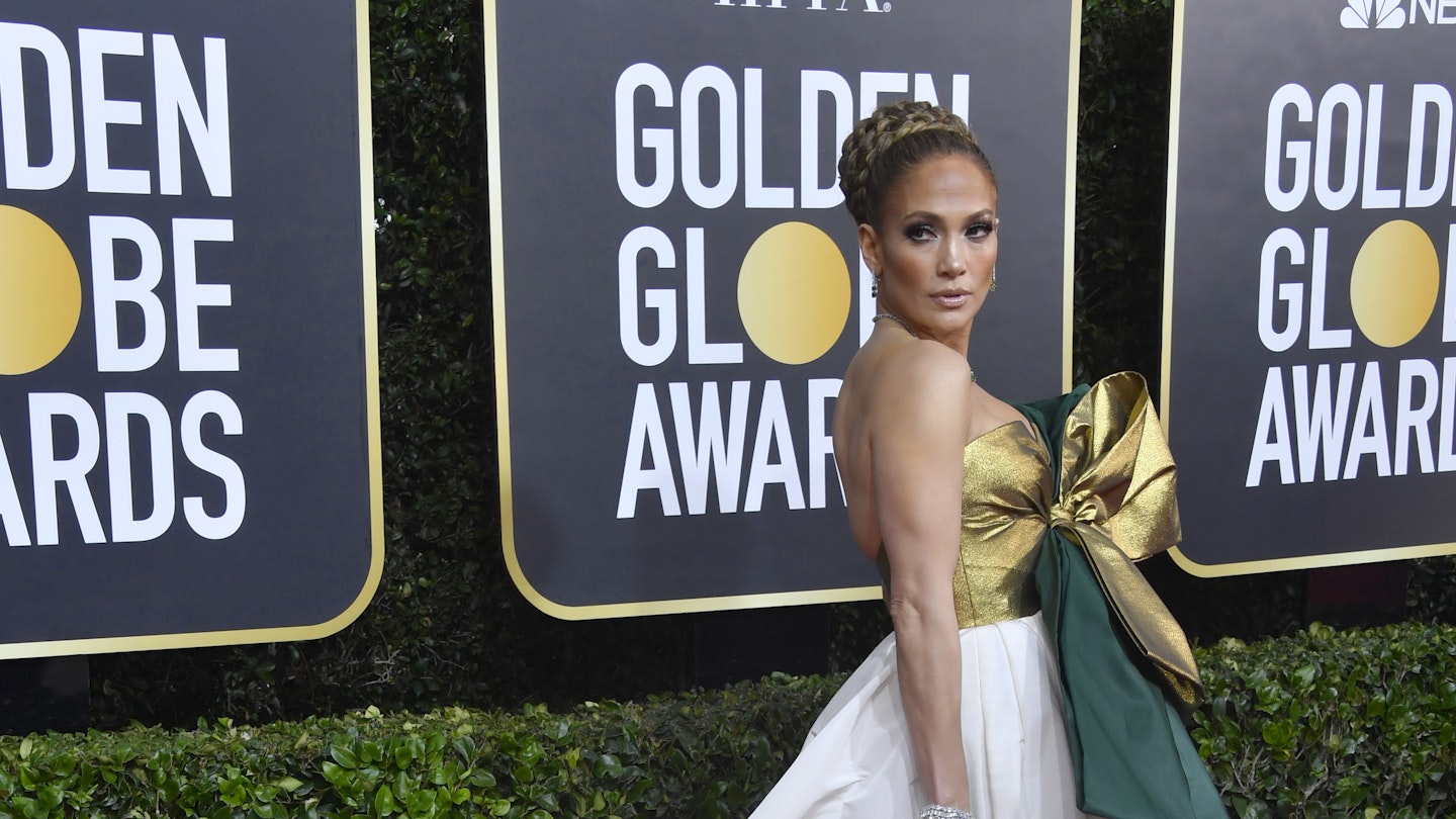 jennifer lopez golden globes 2020