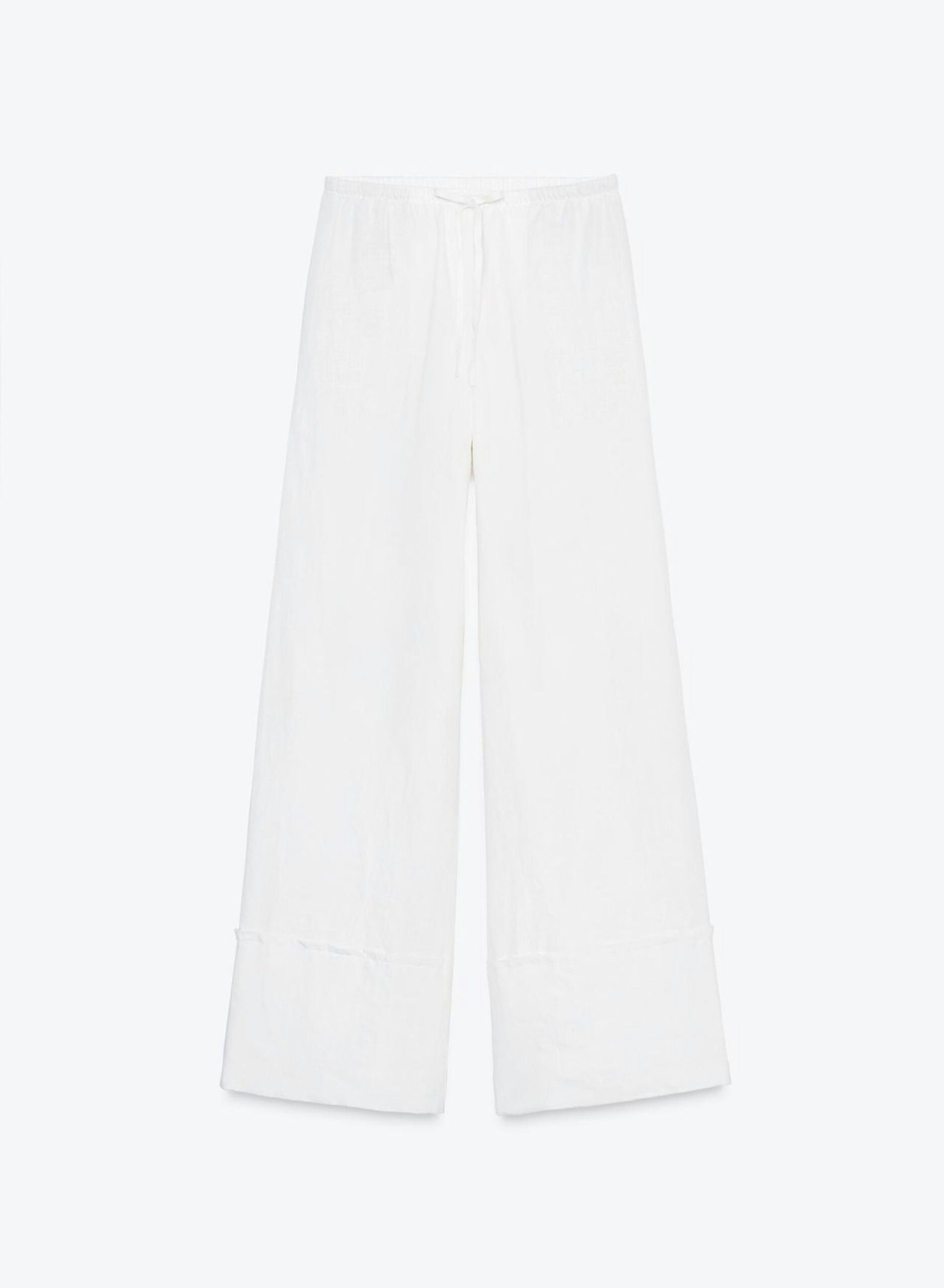 Zara, 100% Linen Palazzo Pants