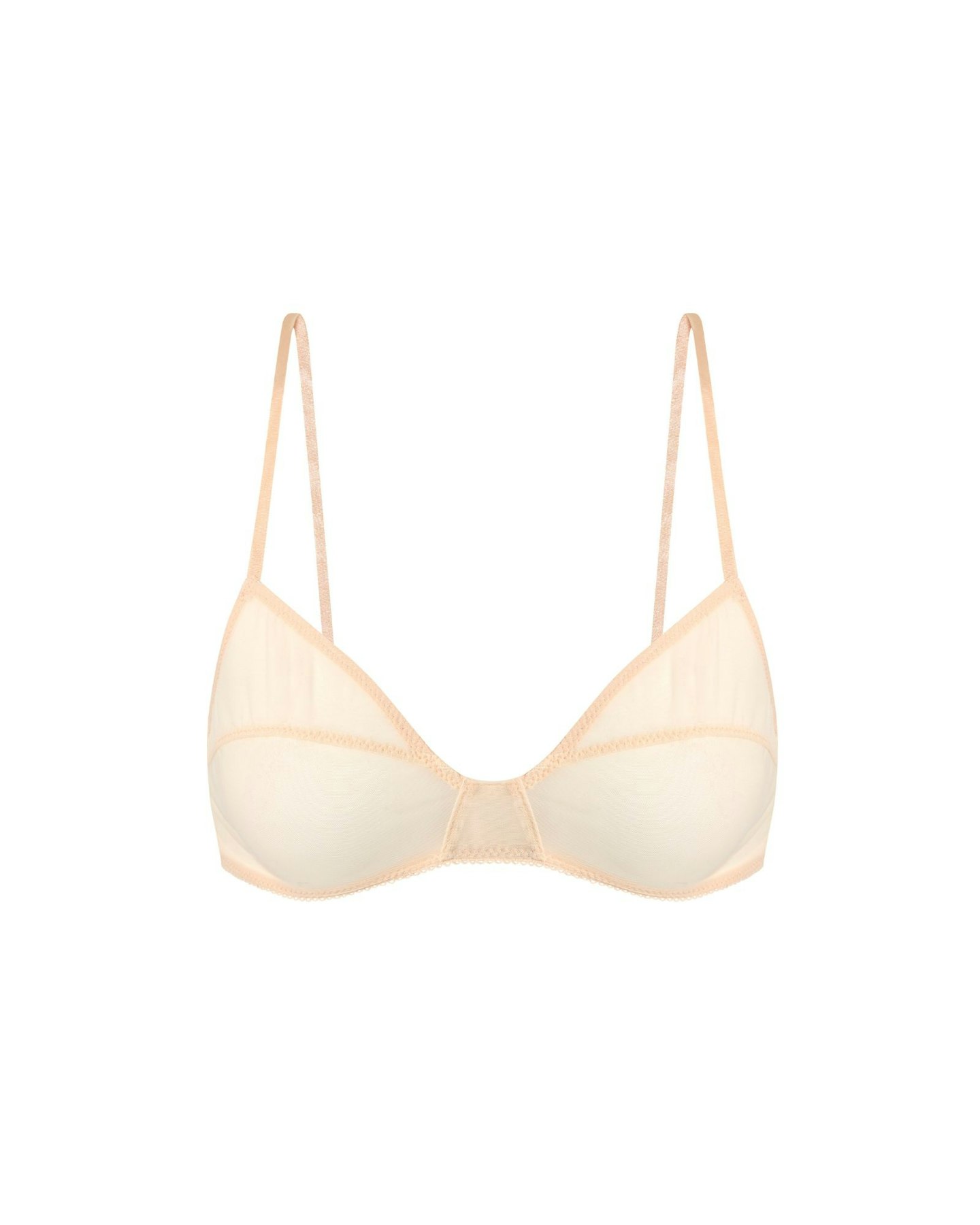 Mango, Semi Transparent Bra