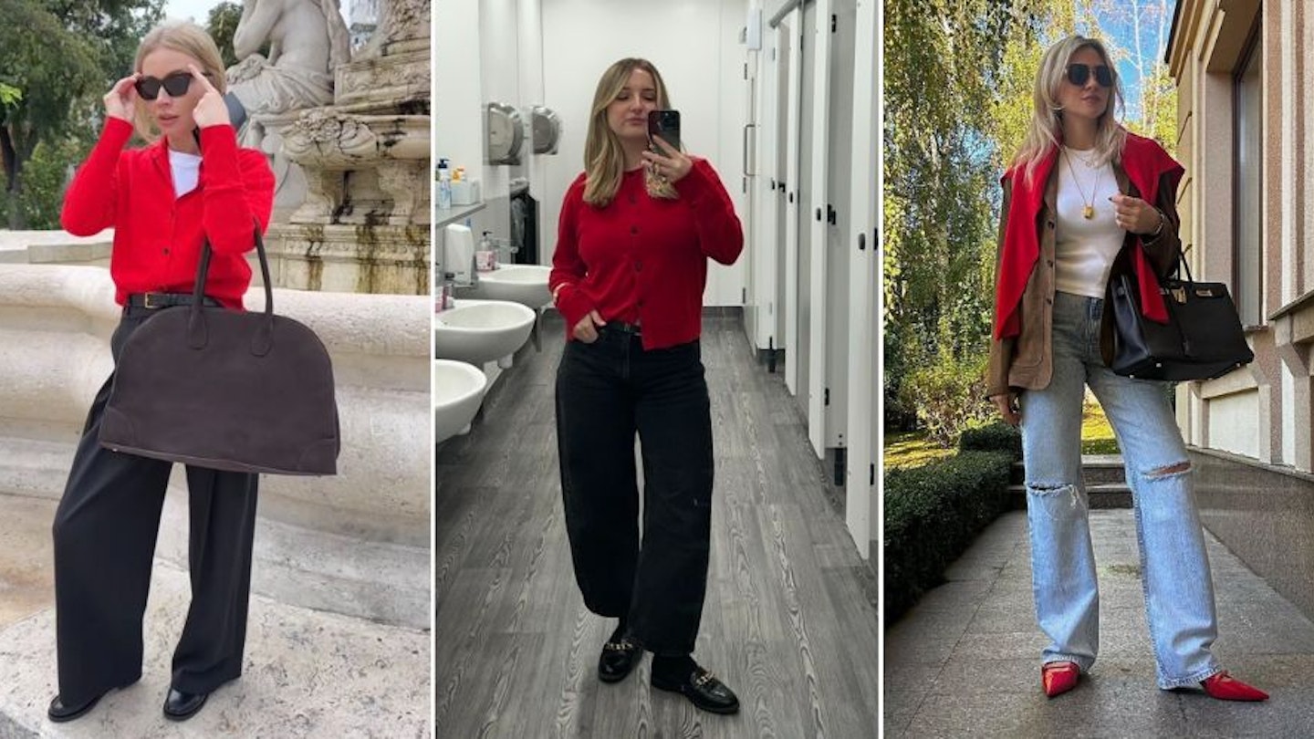 Massimo Dutti Crew Neck Knit Cardigan Hero Image