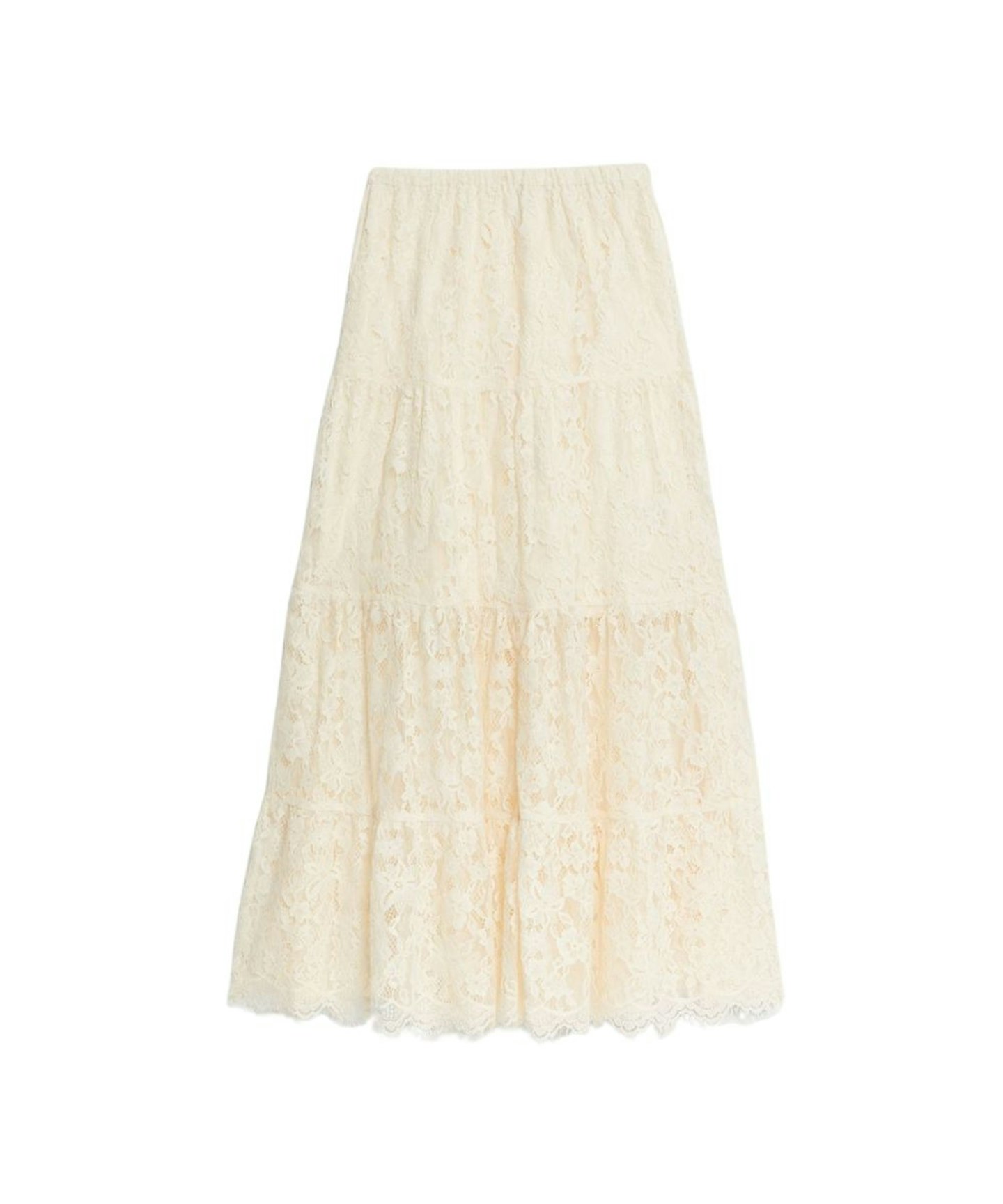M&S, Lace Maxi Tiered Skirt