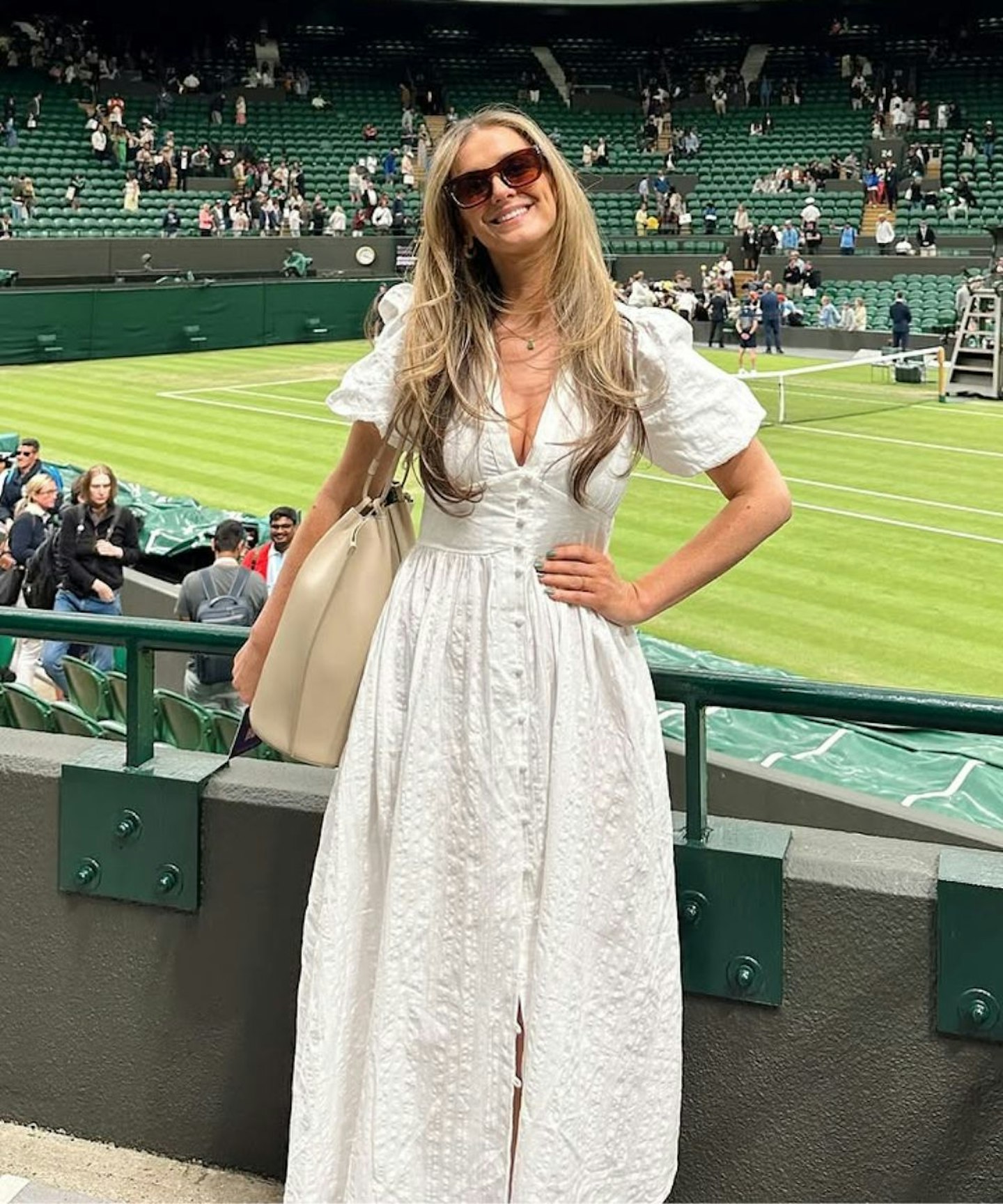 Nobody's Child, White Starlight Midi Dress