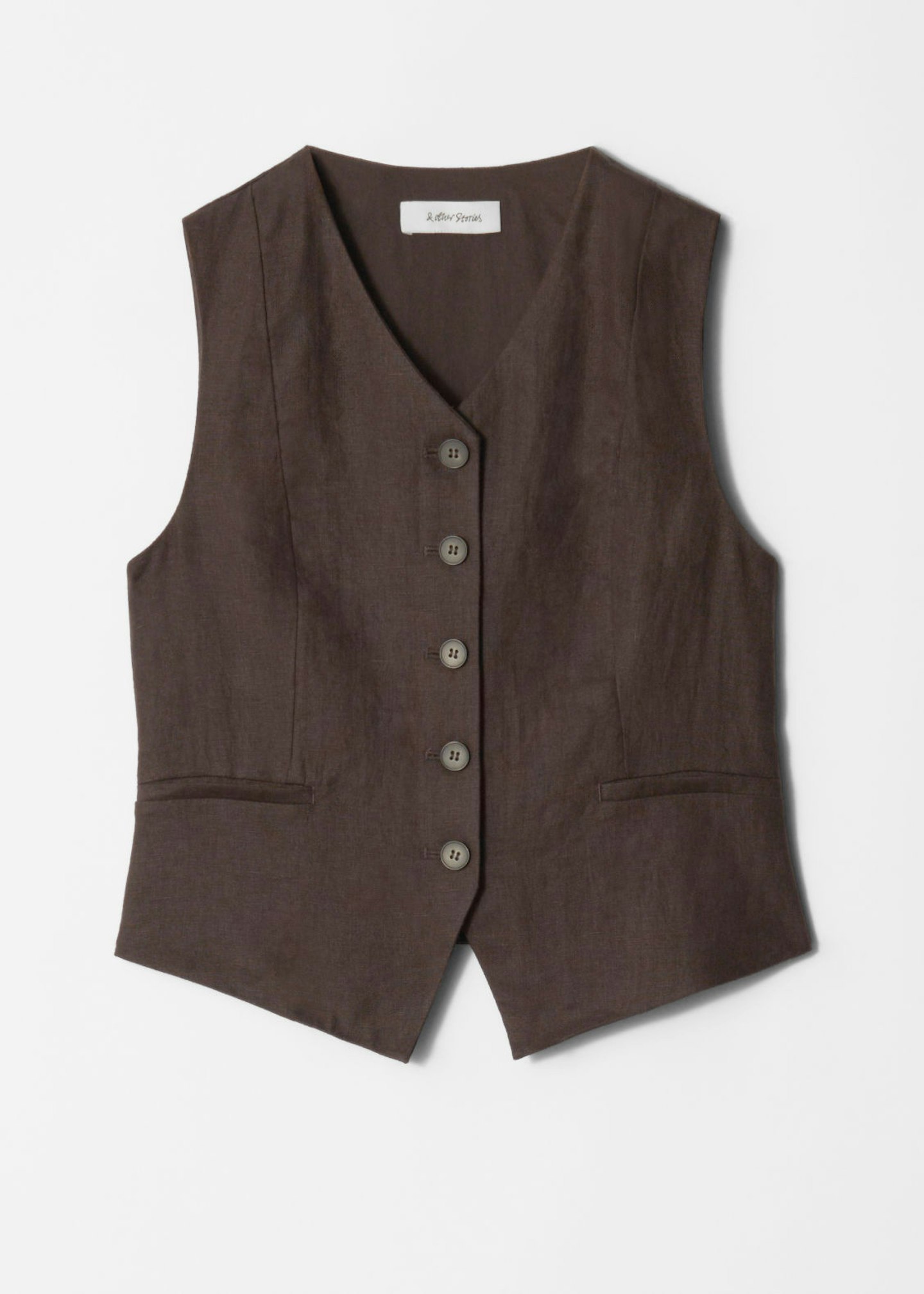 Tailored Linen Waistcoat