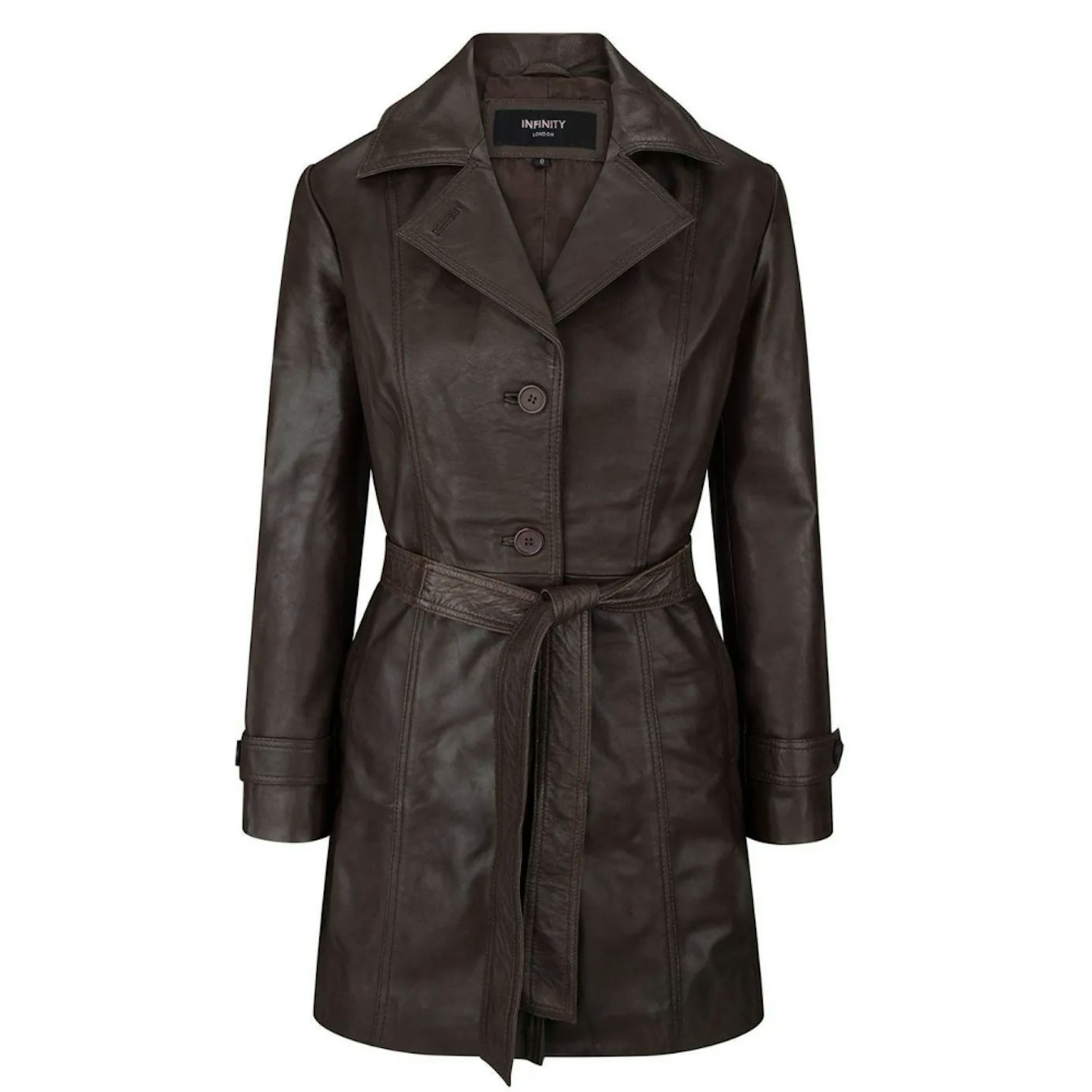 brown real leather blaze
