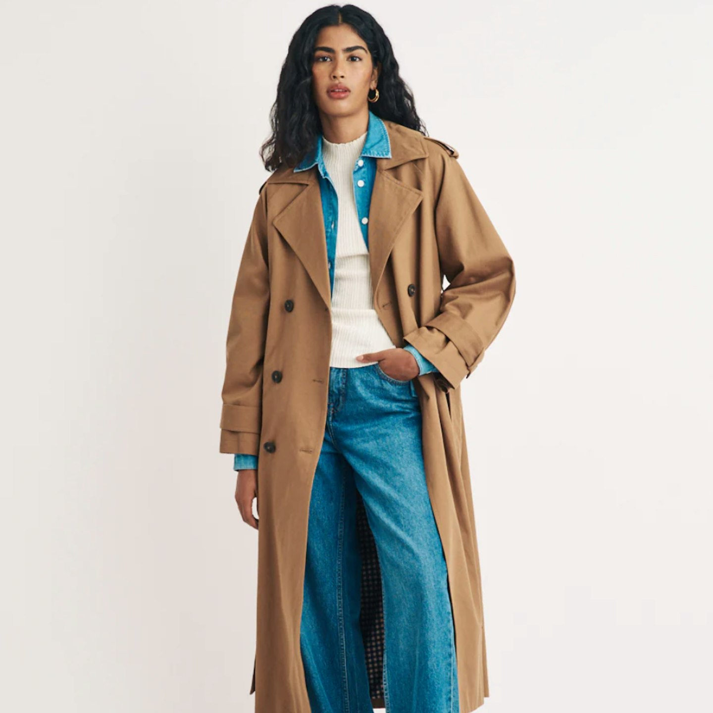 nobody child's trench coat