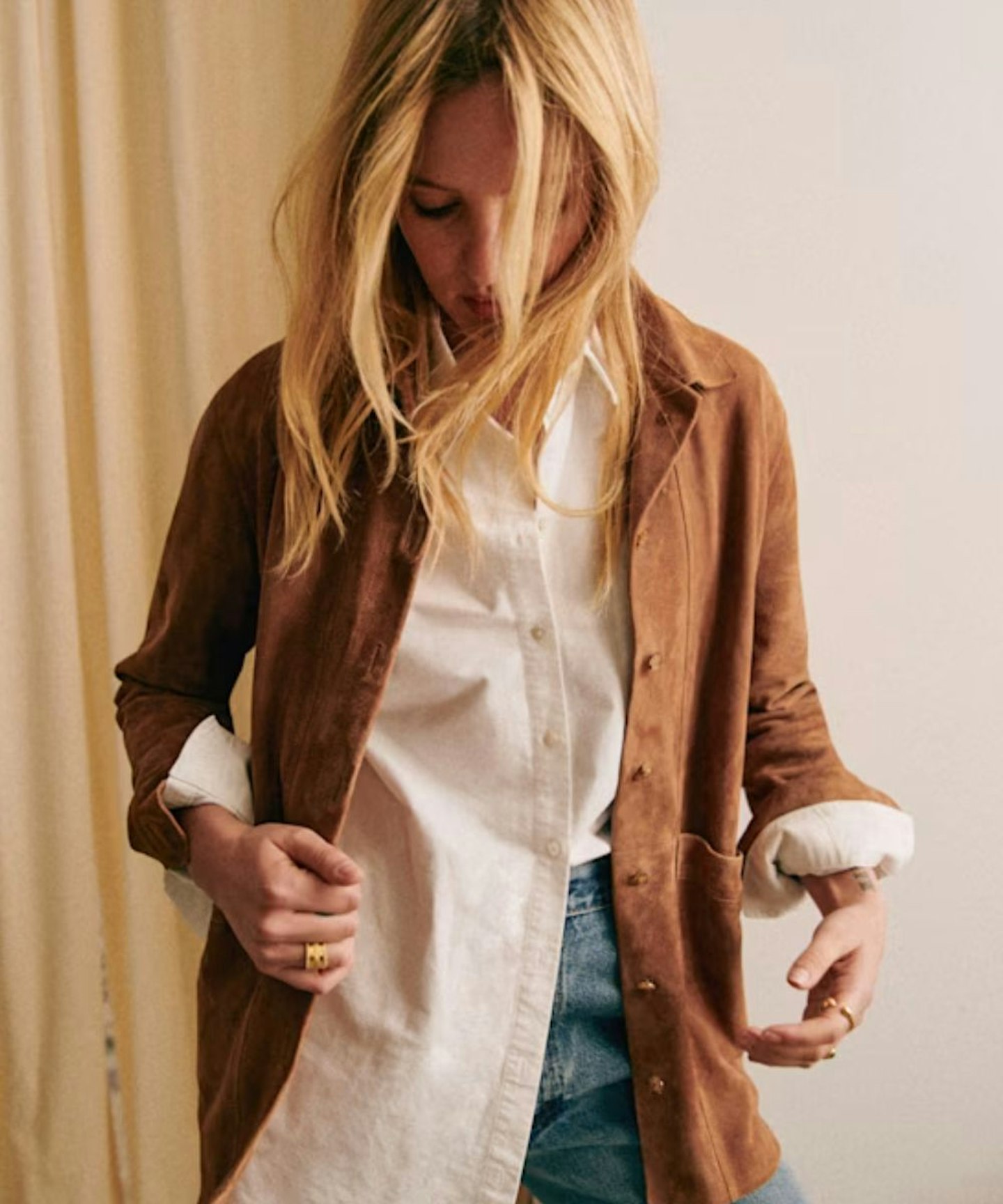 Will Jacket - Camel Suede