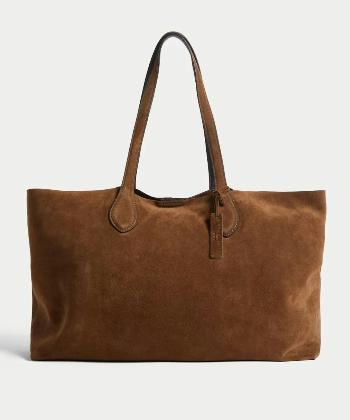 M&S Suede Tote Bag