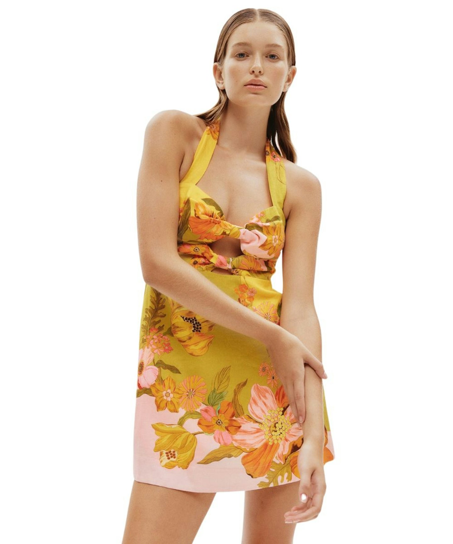 Alemais, Silas Halter Mini Dress