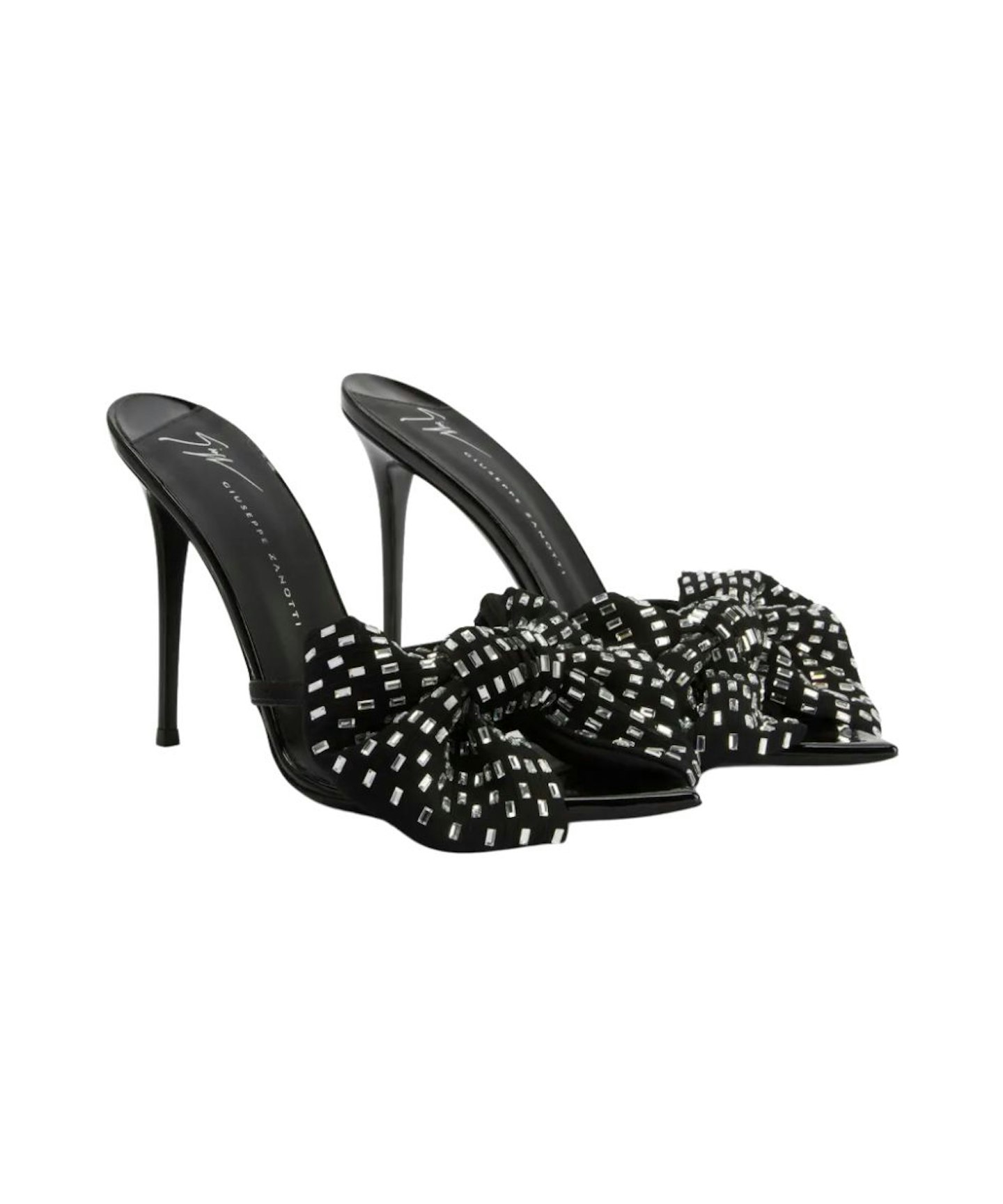 Giuseppe Zanotti, Bow-Appliqué Mules