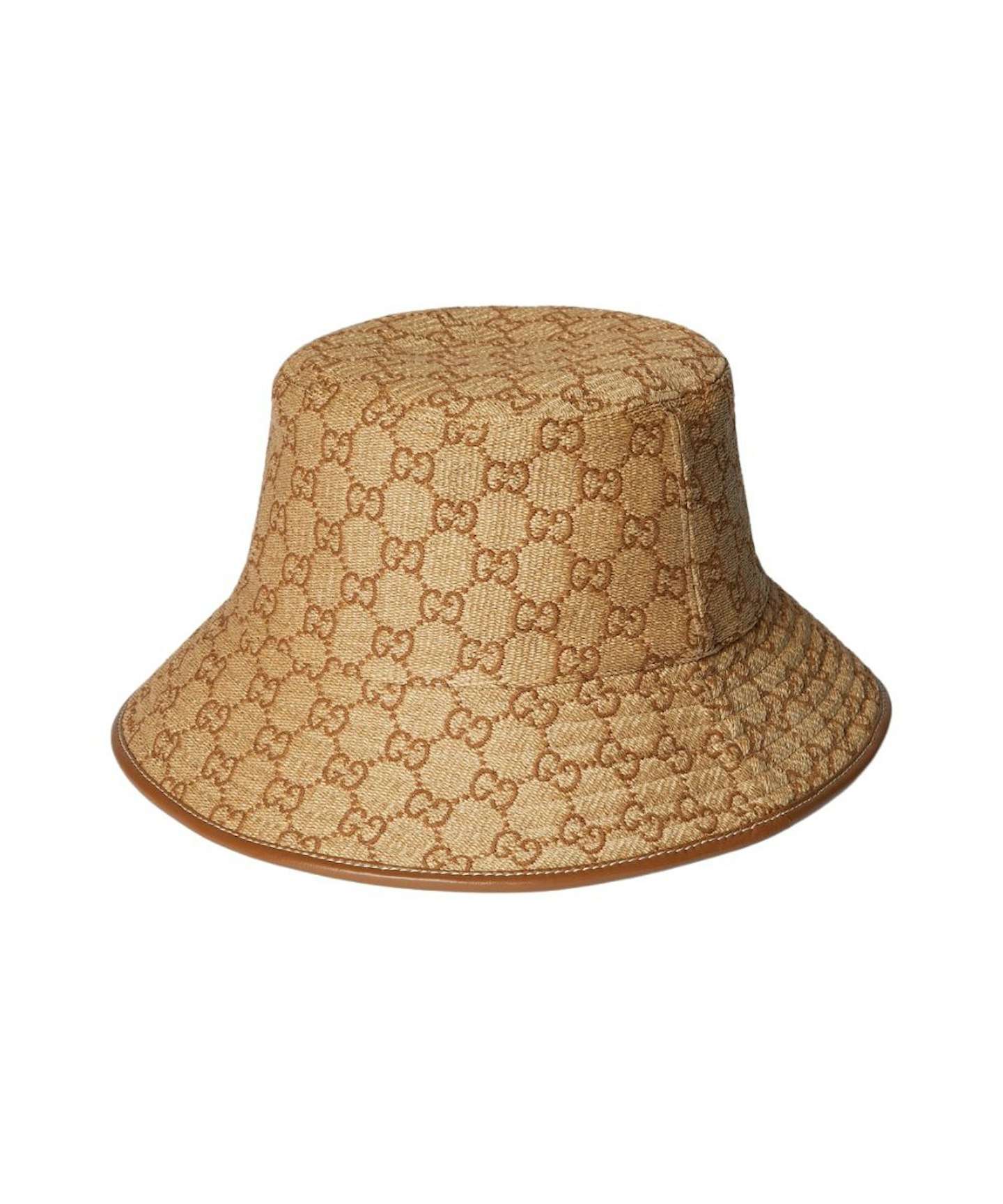 Gucci, GG Straw Bucket Hat