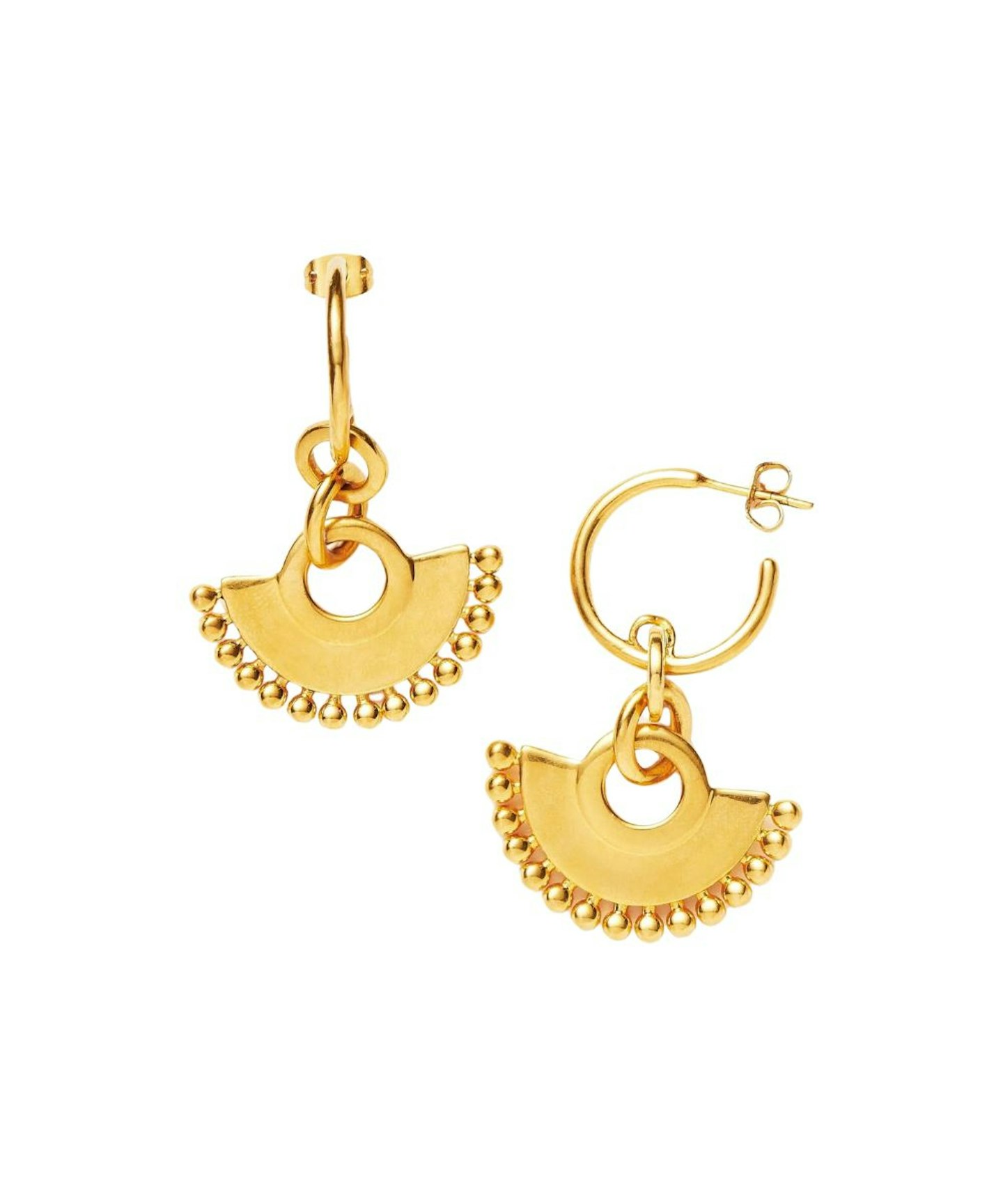 Missoma, Zenyu Fan Chandelier Hoop Earrings