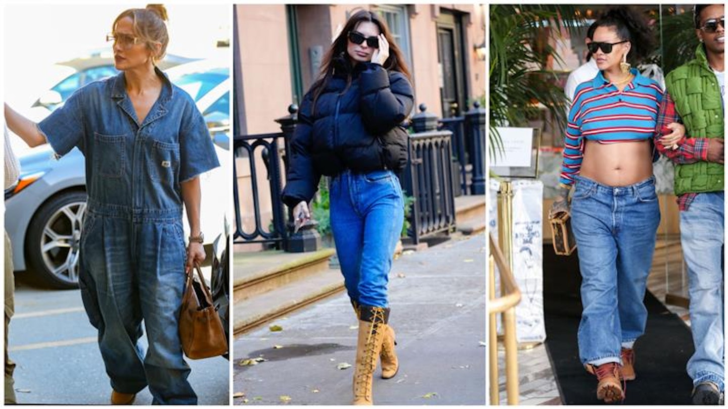 Timberland Boots Have Made A Surprising Comeback This Winter- Just Ask Rihanna