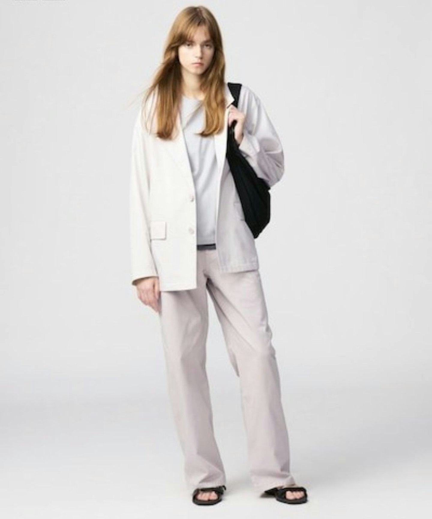 Uniqlo Cotton Wide Trousers