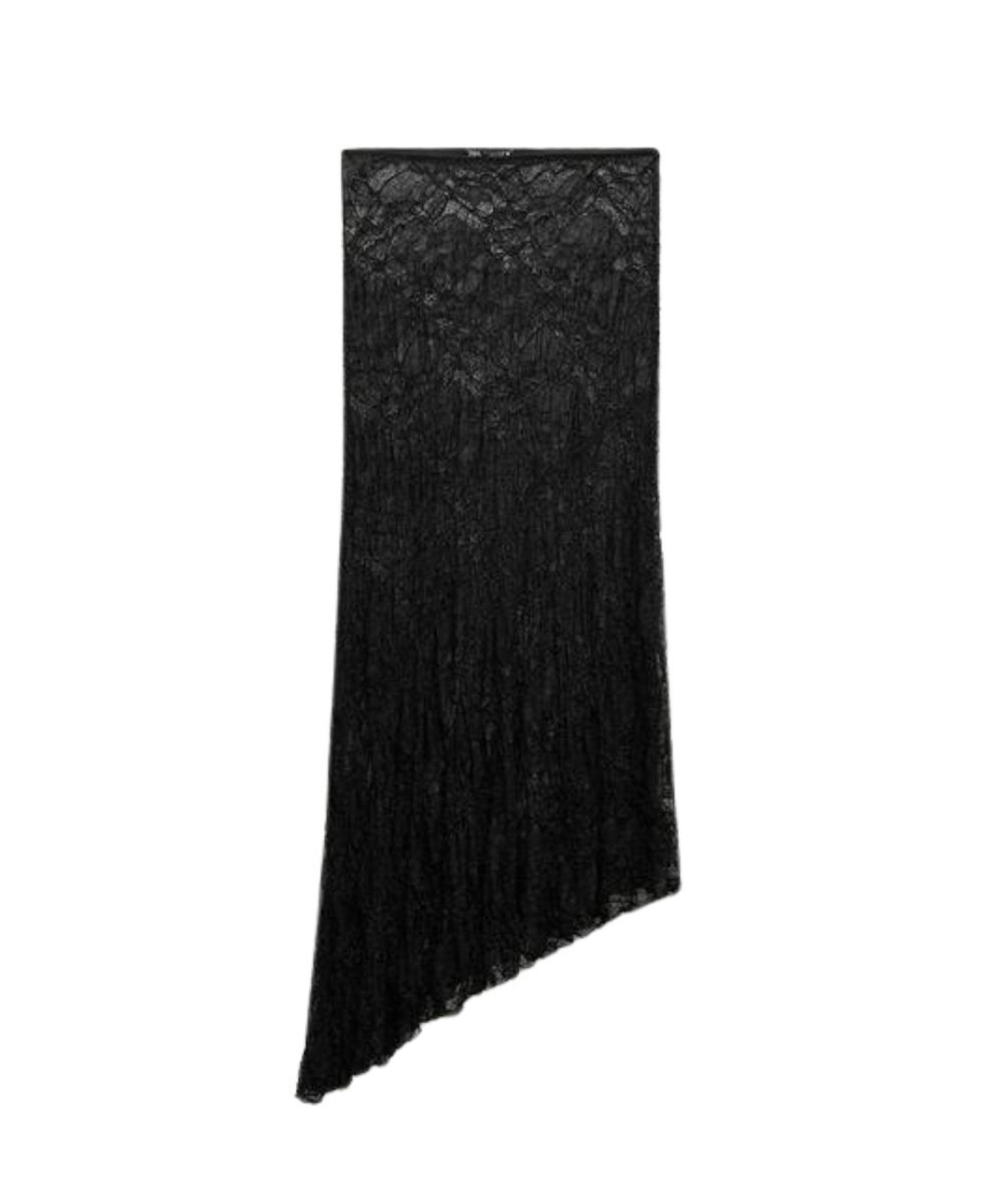 Zara, Asymmetric Lace Skirt